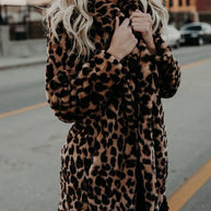 WW - Leopardenmuster Mantel