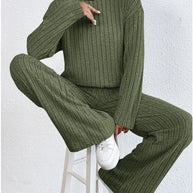 Darlene™ - Strickhose und Rollkragenpullover für Frauen