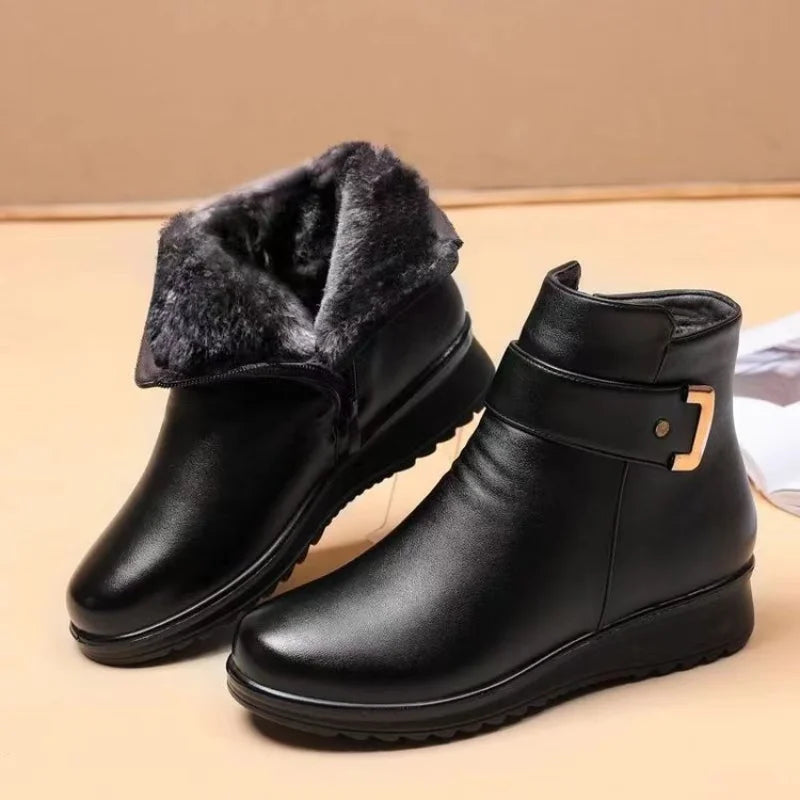 WOLFF - Elegante Stiefelette mit Warmfutter