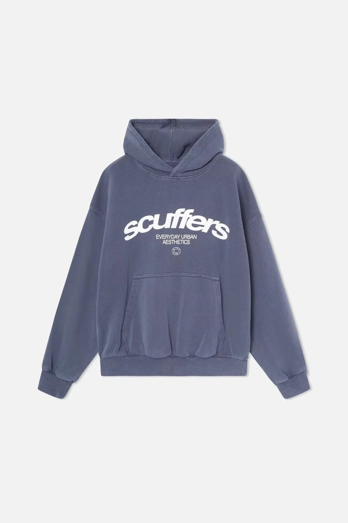 WW | Oversized-Hoodie mit gewagtem Logo für Damen