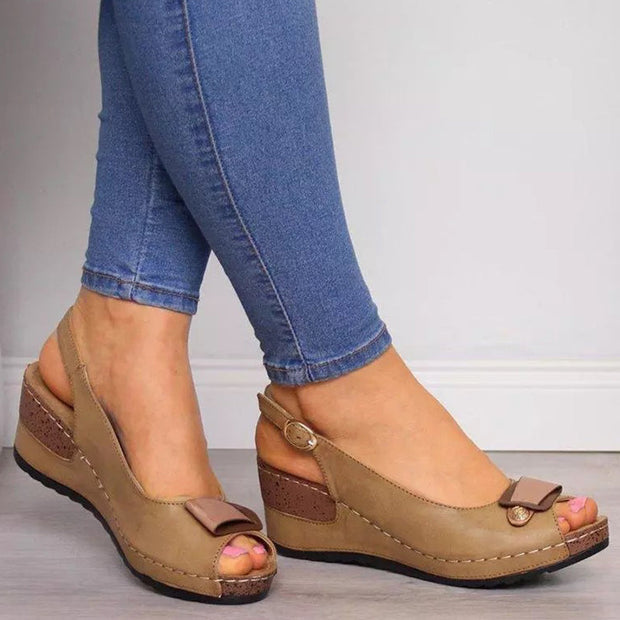 WW | Orthopädische Absatz Sandaletten Für Schmerzfreies Gehen