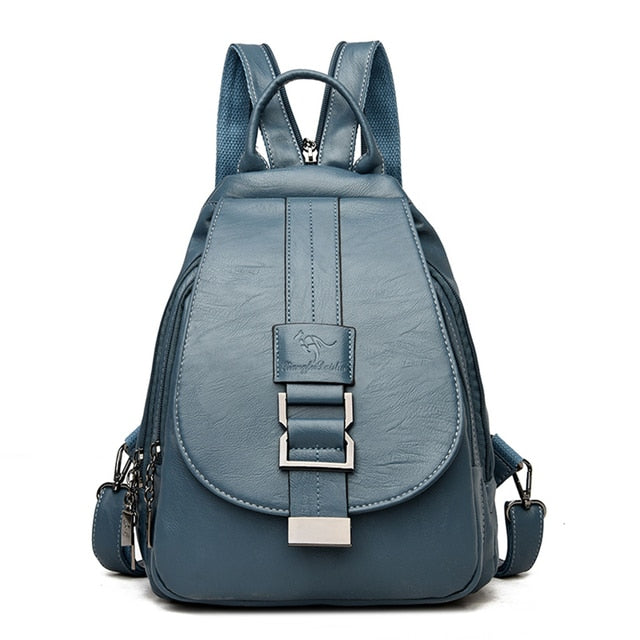 W&W Mode | Leder Rucksack Zeitlose Eleganz Und Praktische Funktionalität