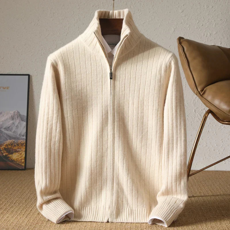 WW | Bequemer Business-Cardigan Aus Merinowolle