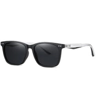 WW | Klassische Sonnenbrille mit transparentem Rahmen