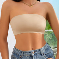 WW | Trägerloser Bandeau-BH Für Atmungsaktiven Komfort Für Frauen