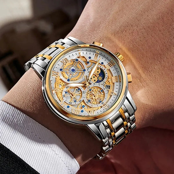 WW | Stilvolles Geschäftliches Quartz Herrenarmbanduhr