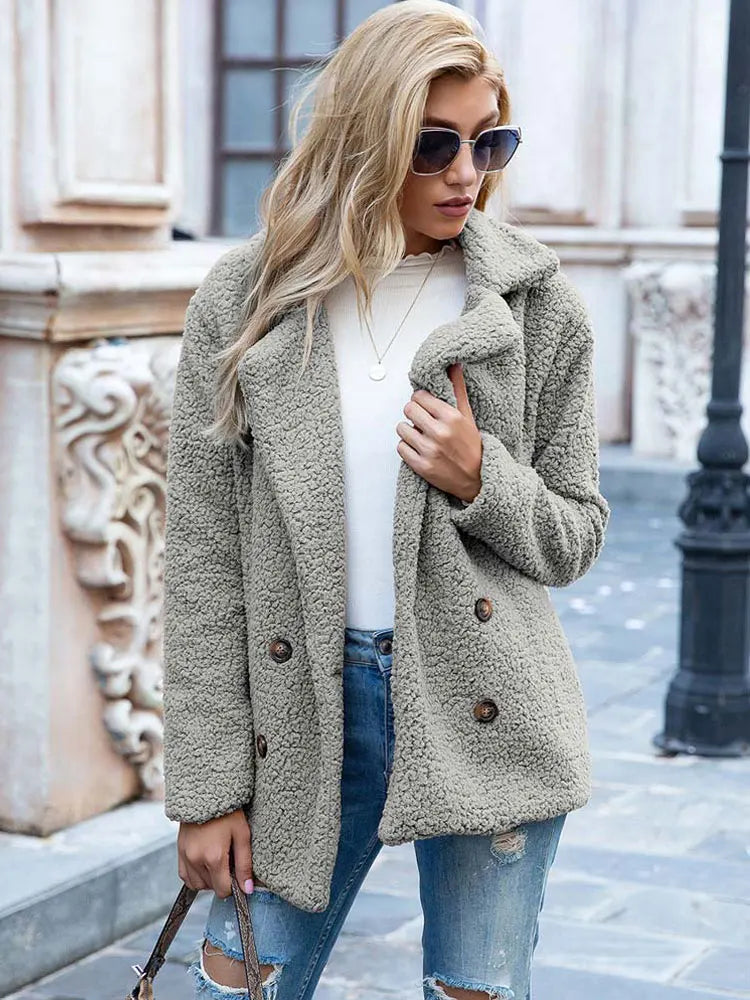 Faux-Fur Jacke