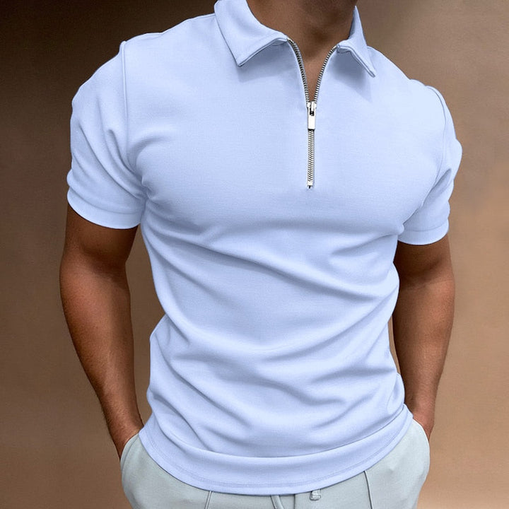 W&W Mode | Zip-Up Polo-Shirt