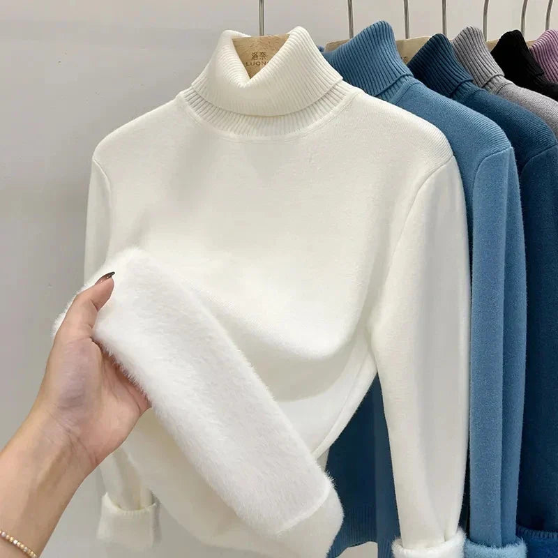 WW | Rollkragenpullover mit weichem Innenfutter