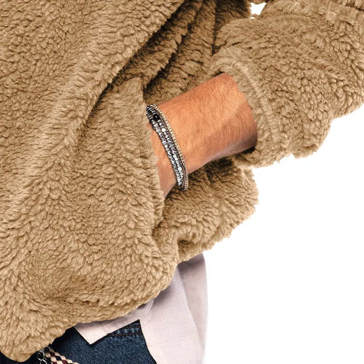 W&W Mode | Veste Sherpa aus Velours