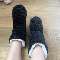 WW | Plüsch Hausschuh - gemütliche Fleece-Pantoffeln