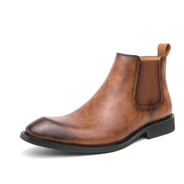W&W Mode | Lederstiefel mit Reißverschluss