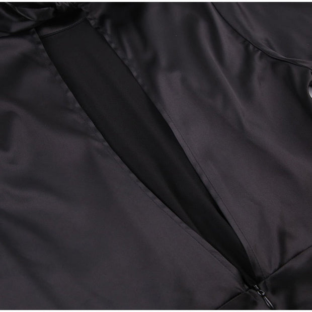 WW | Elegantes Rollkragenkleid mit Raffung