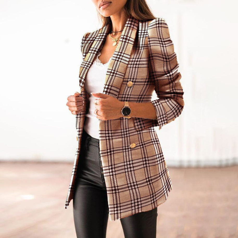 W&W - Schicker karierter Blazer