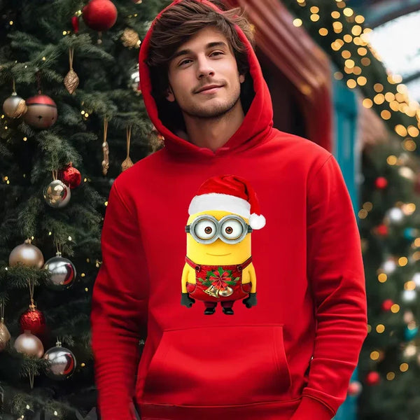 Wolff | Hoodie mit Weihnachtsmotiv