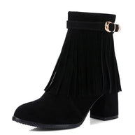 WW | Cowboy Stiefeletten mit Fransenquaste