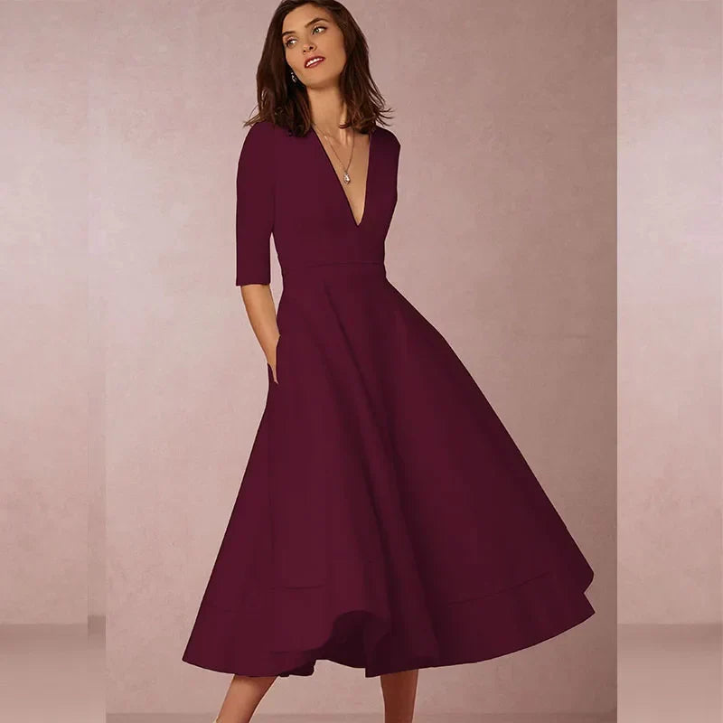 W&W Mode | Zeitloses Swingkleid Im Stil Der 60er