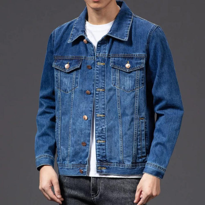 W&W Mode | Klassische Jeansjacke mit Brusttaschen