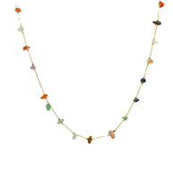WW | Elegante Natur Edelstein Kette