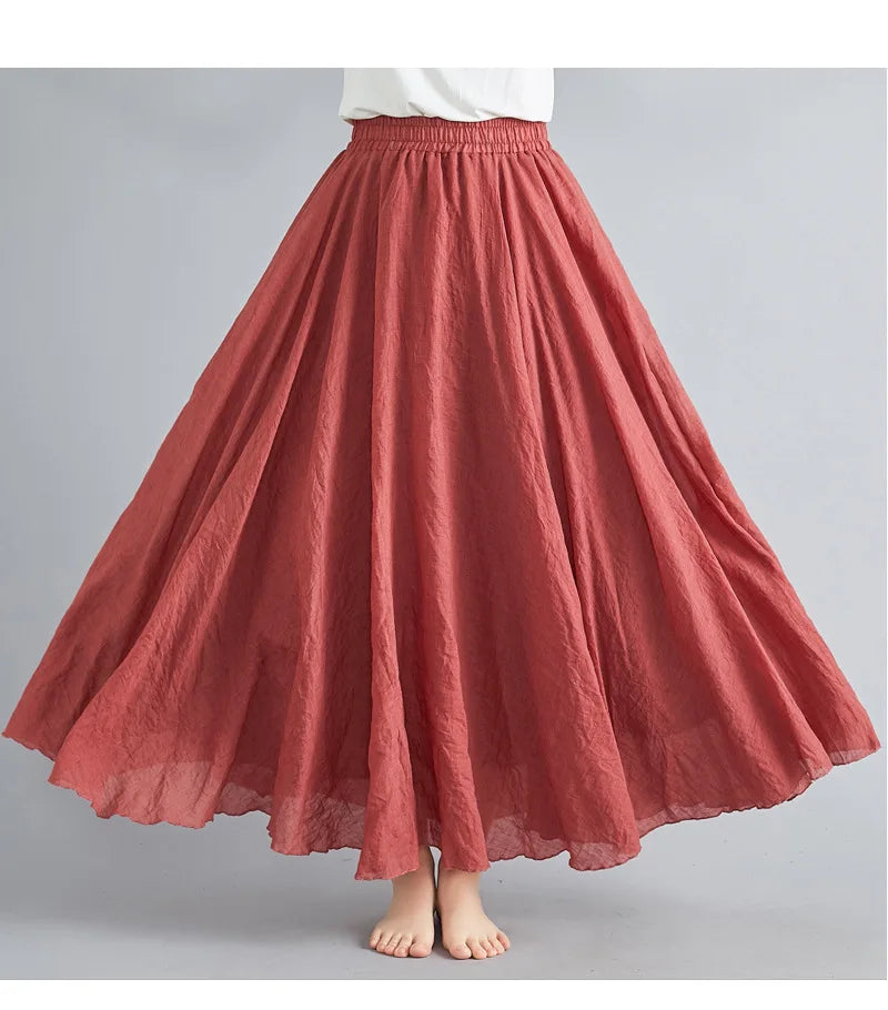 W&W Mode | Maxi Rock Für Damen Luftig & Modisch