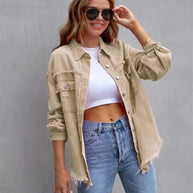 Casual Damen Jeansjacke
