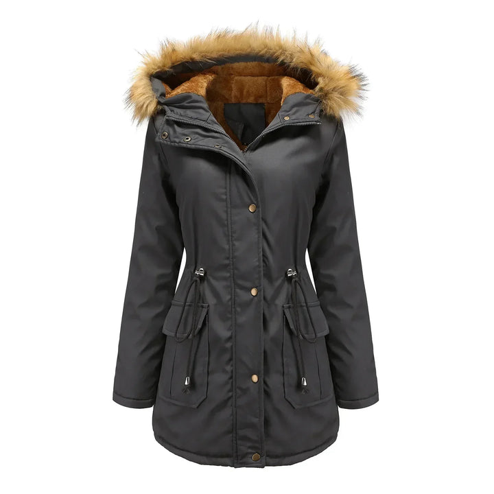 W&W Mode - Lange Parka mit Pelz