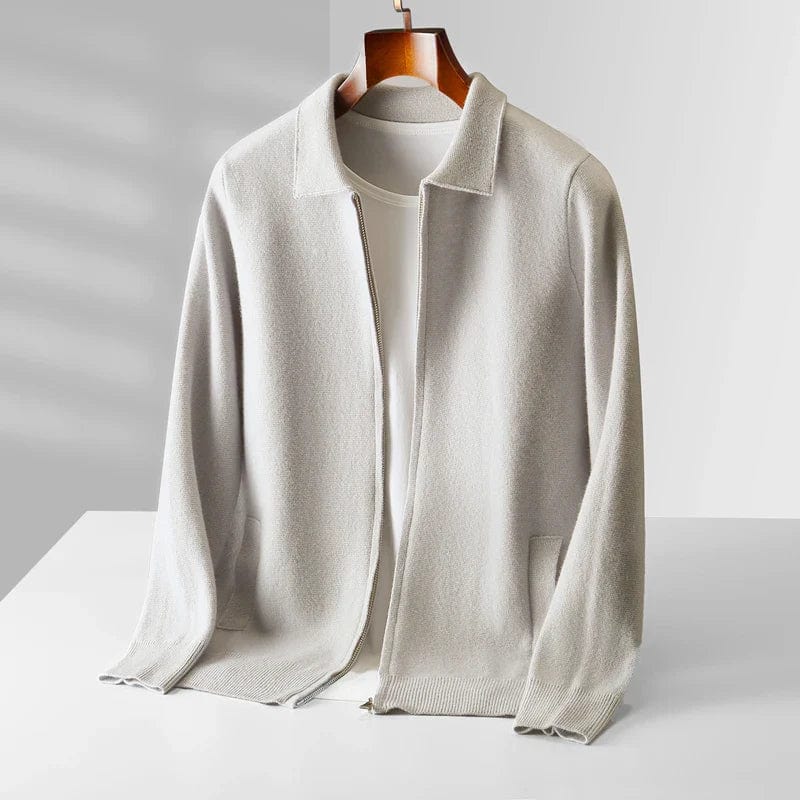WW | Stilvolle Jacke Aus Merinowolle