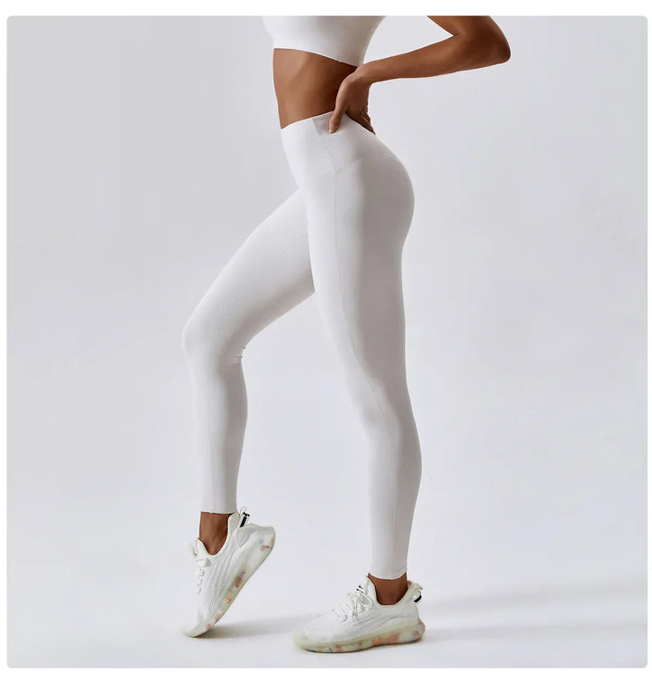W&W Mode | Atmungsaktive Push-up Yoga Leggings Mit Pfirsich Hebung