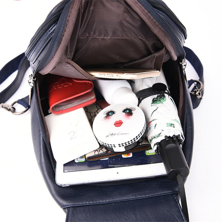 W&W Mode | Leder Rucksack Zeitlose Eleganz Und Praktische Funktionalität