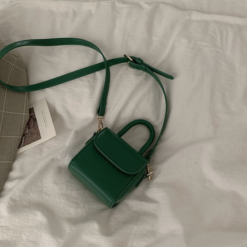 W&W Mode Damen Tragbare Kleine Quadratische Tasche | Vielseitige Umhängetasche