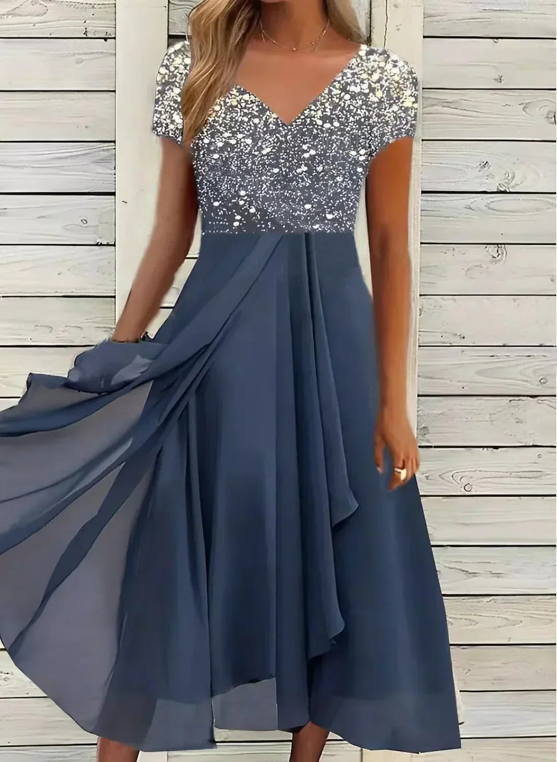 WW | Cocktail Schwingen Kleid