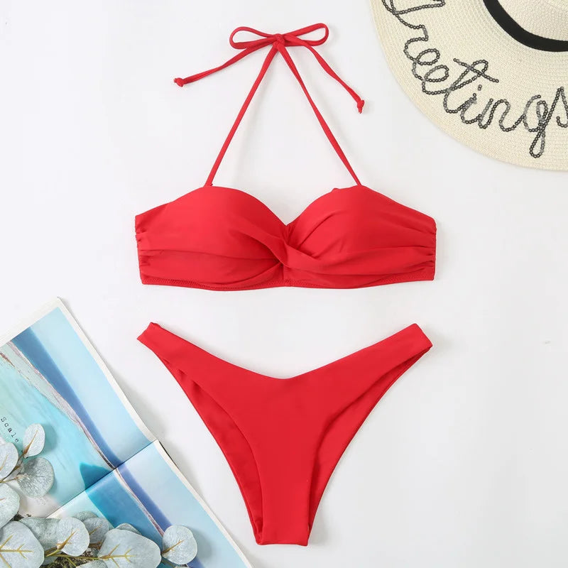WW | Sexy Bikini mit Push Up Frauen Badebekleidung Frauen Badeanzug Mädchen Bikiniset Schwimmen Badehosen für Strandbekleidung Pool Sommer