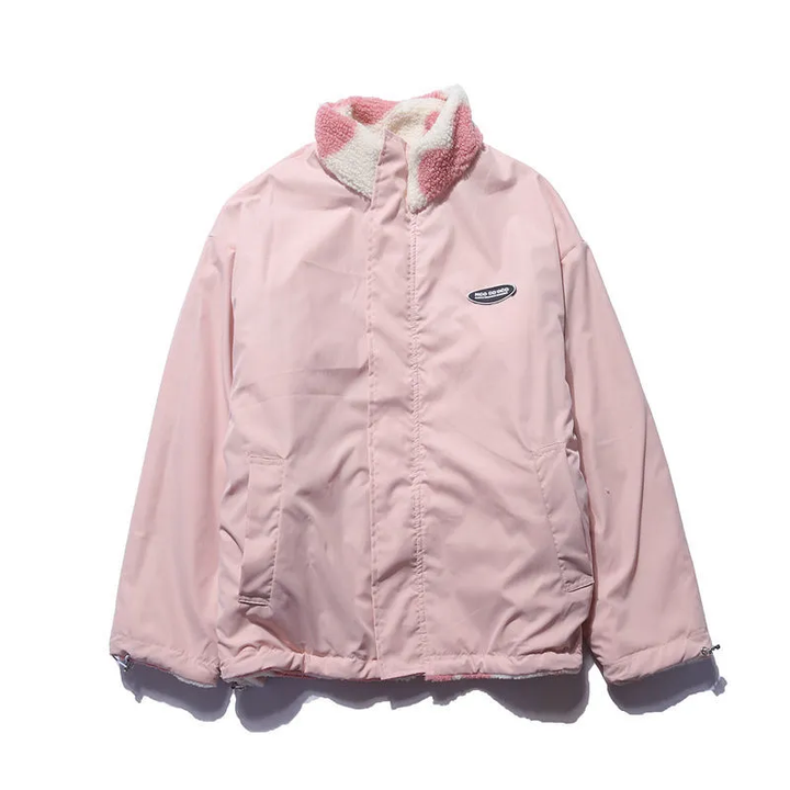 W&W Mode | Wendbare Herz Fleecejacke