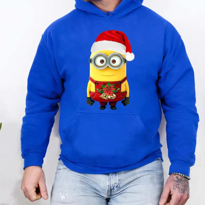 Wolff | Hoodie mit Weihnachtsmotiv