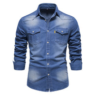 WW | Vielseitiges Denim Hemd Für Männer
