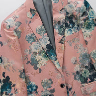 WW | Eleganter Blumen Blazer Für Herren Der Perfekte Statement Look