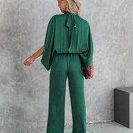 WW | Fließender Eleganter Jumpsuit Weitbein