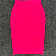 WW | Frauen Neue Rayon Bandage Rock Elegante Bleistiftrock Berühmte Sexy Club Party Kleidung Vintage Vestios