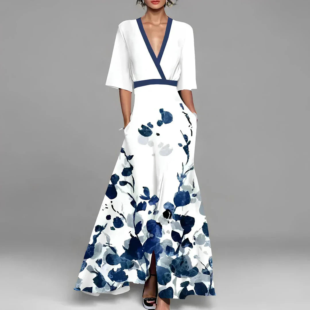 W&W Mode | Geblümtes Maxikleid Für Damen