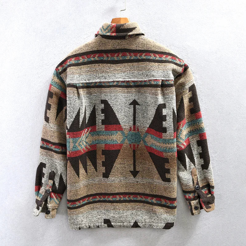 WW - Vintage Langärmelige Jacke für Herren