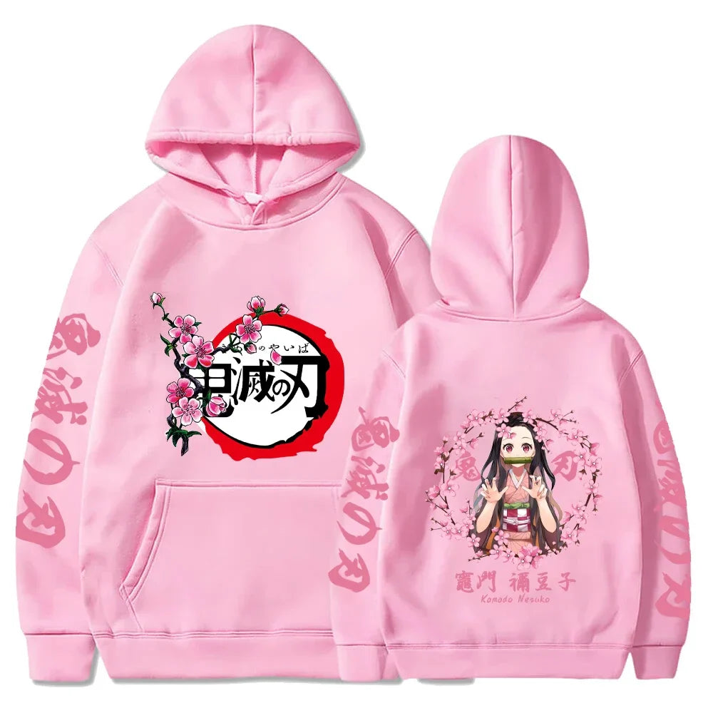 Wolff | Cherry Blossom Grafik Hoodie für Damen