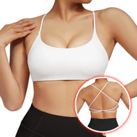 WW | Rückenfreier Stoßfester Fitness Sport Bh Mit Polstern Für Frauen