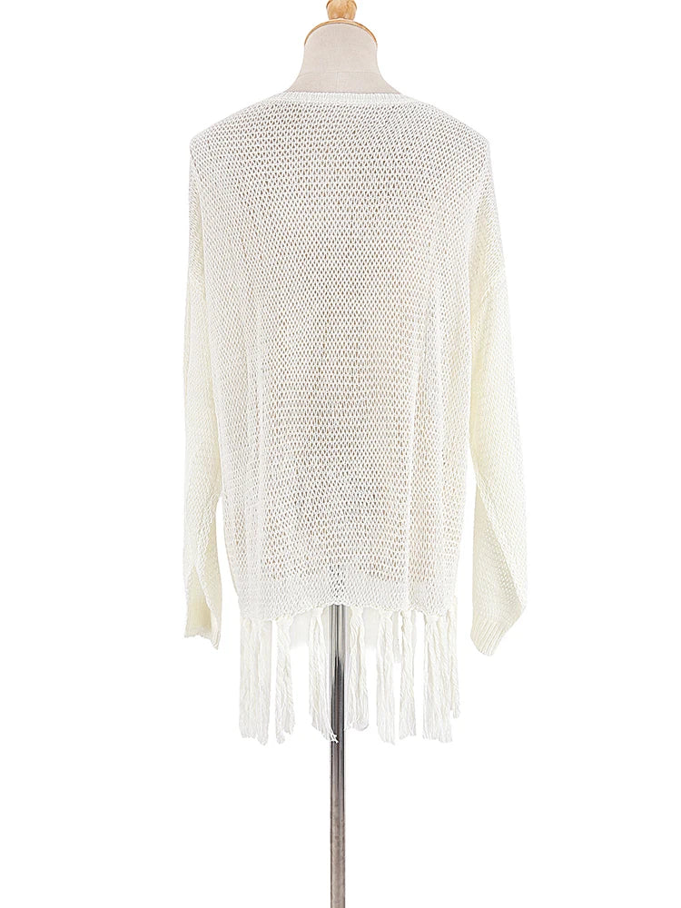 WW Boho Strick Sommerkleider