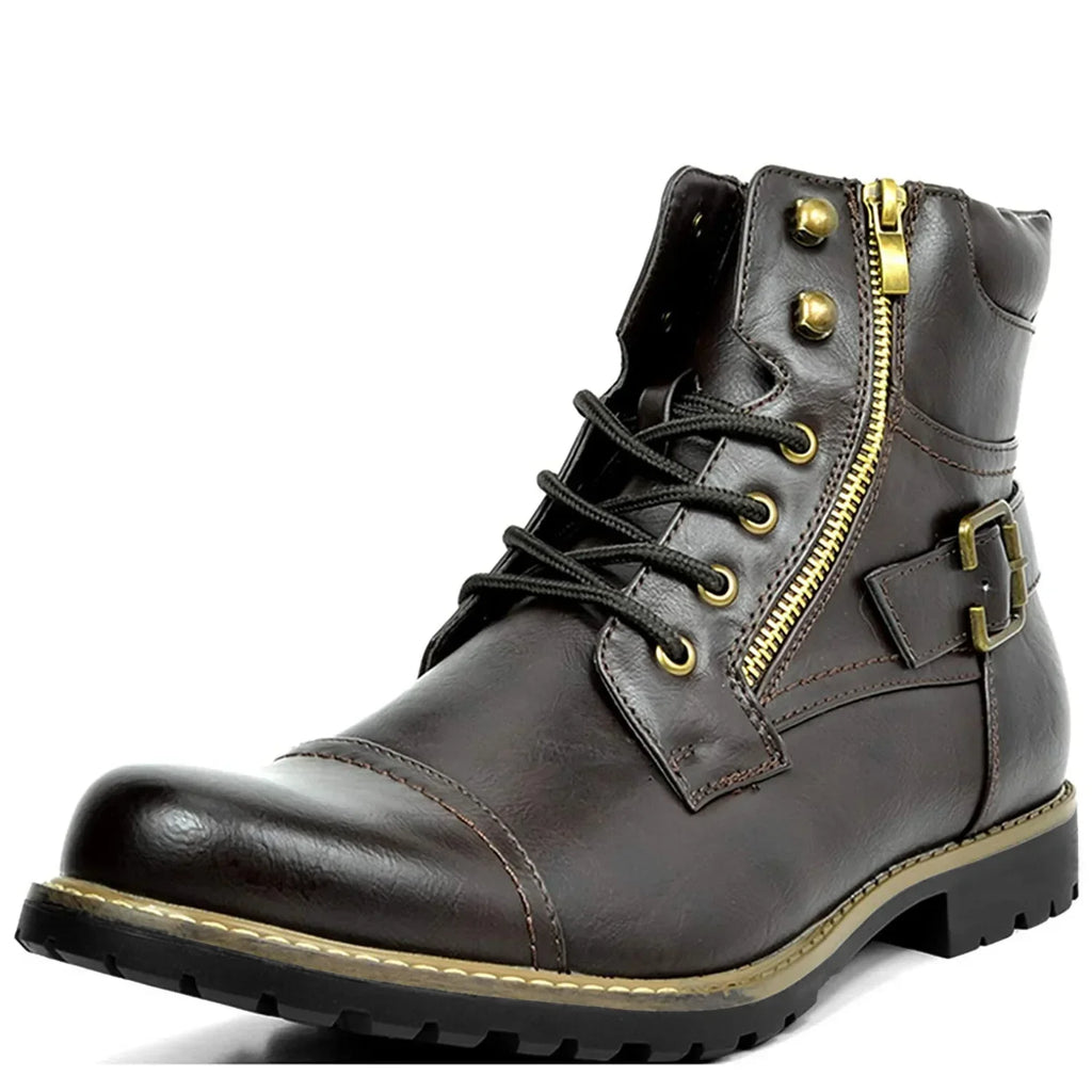 WW | Leder Motorradstiefel Für Männer