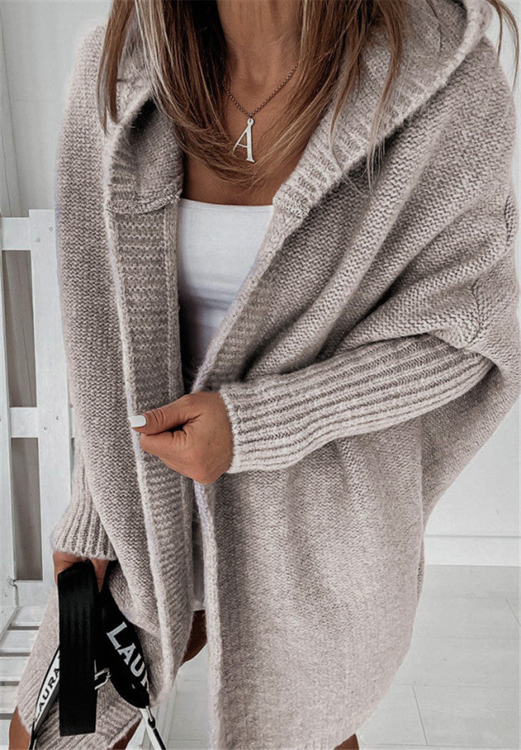 WW | gestrickte Cardigan - oversized Damenpullover