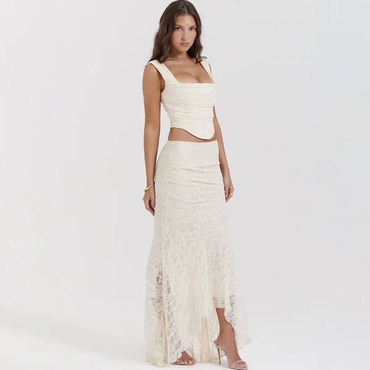 W&W Mode | Elegantes 2-teiliges Kleider-sat