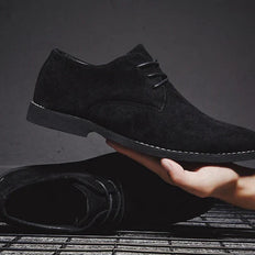 WW | Atmungsaktiv Weich Anzugschuhe Herren Aus Kalbsleder