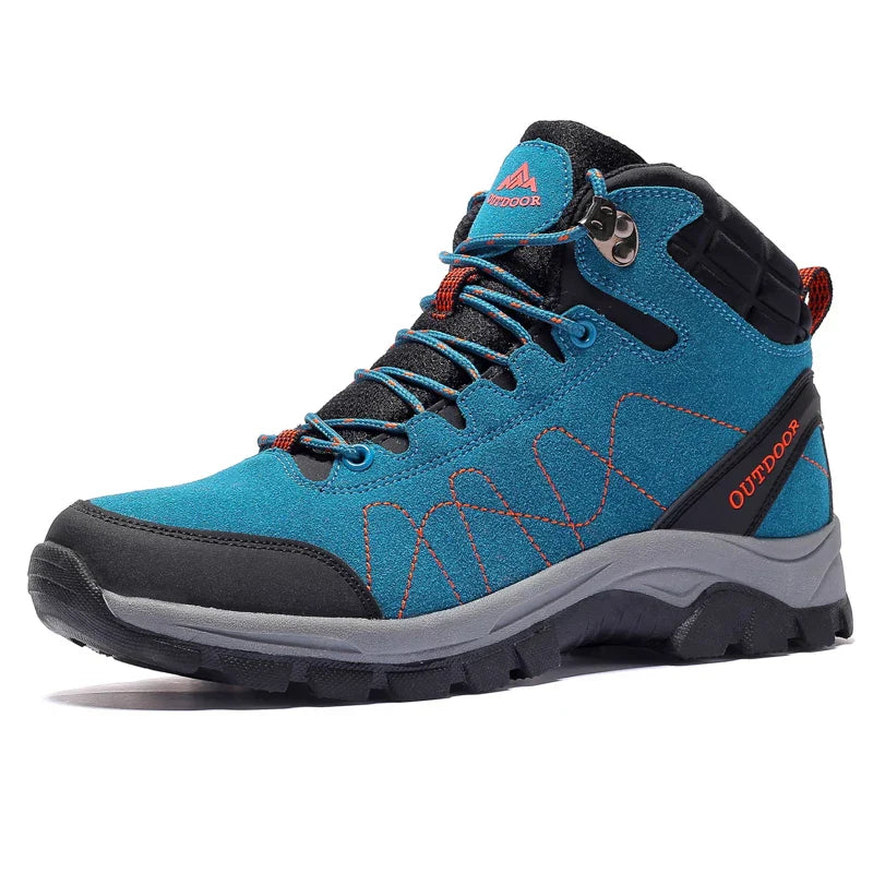 W&W Mode | Langlebige Wasserdichte Wanderstiefel mit Rutschfester Sohle