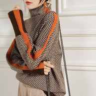 WW - Gestreifter Winterpullover