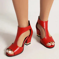 WW | Sandalen Mit Orthopädischem Absatz